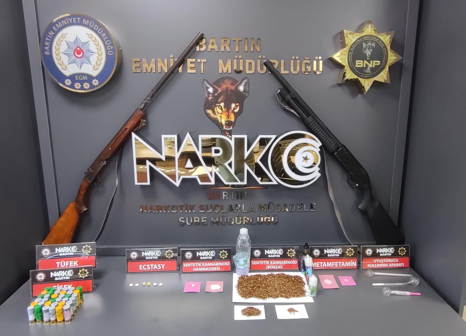 Bartın’da Narkotikten Şafak Baskını!